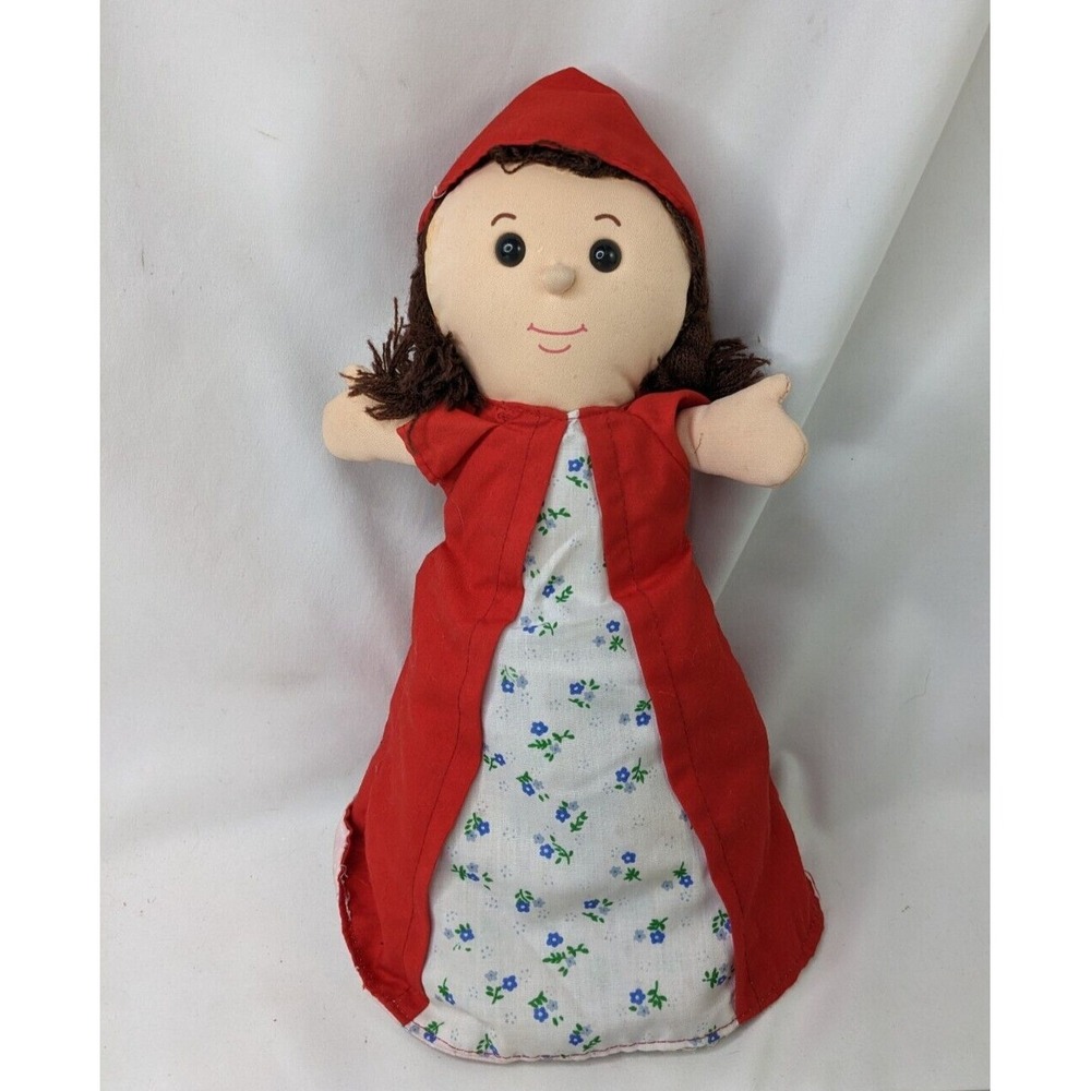 Kappelhof Little Red Riding‎ Hood Plush Reversible Wolf Grandma 12 Inch Stuffed